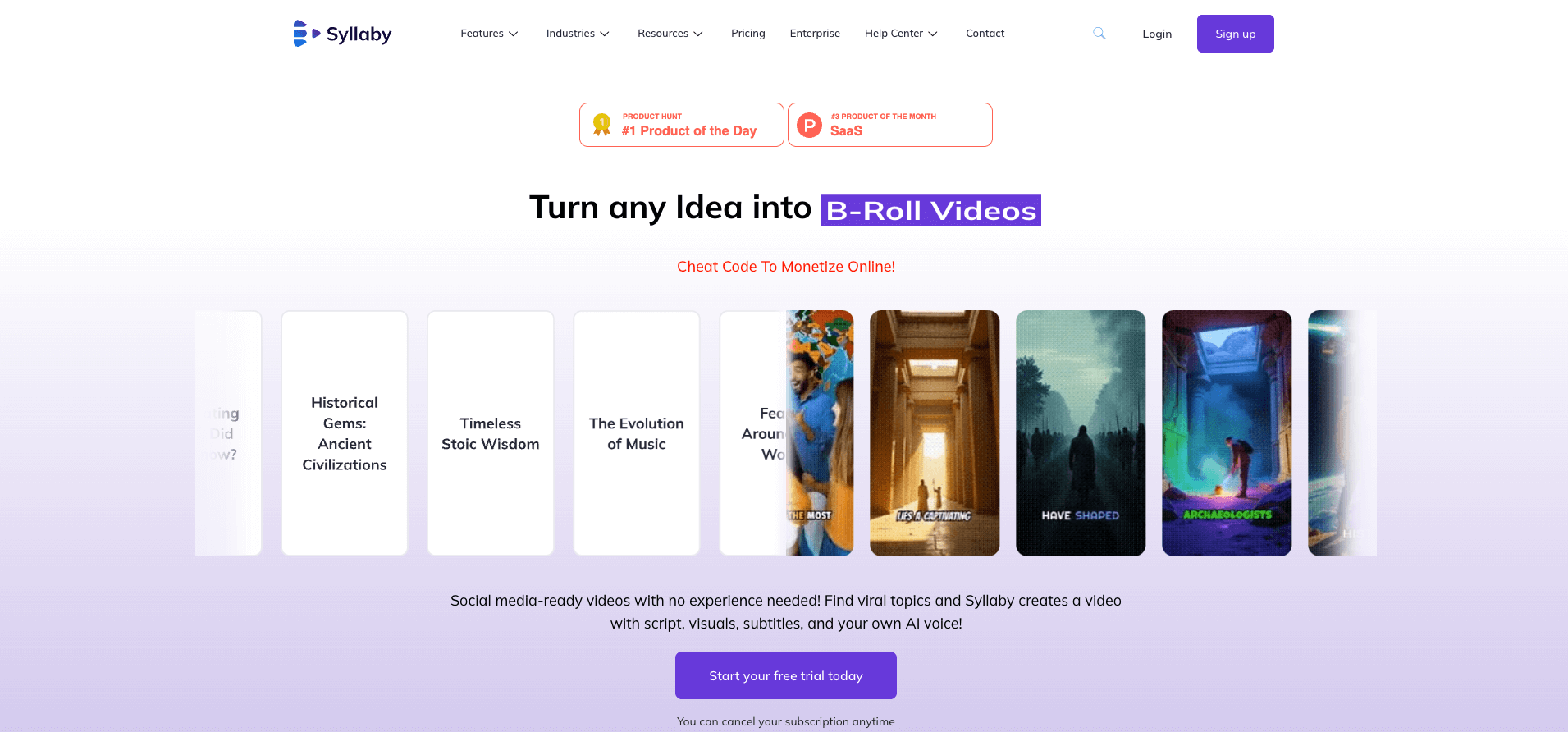 Syllaby.io - AI-Powered Content Creation Platform
